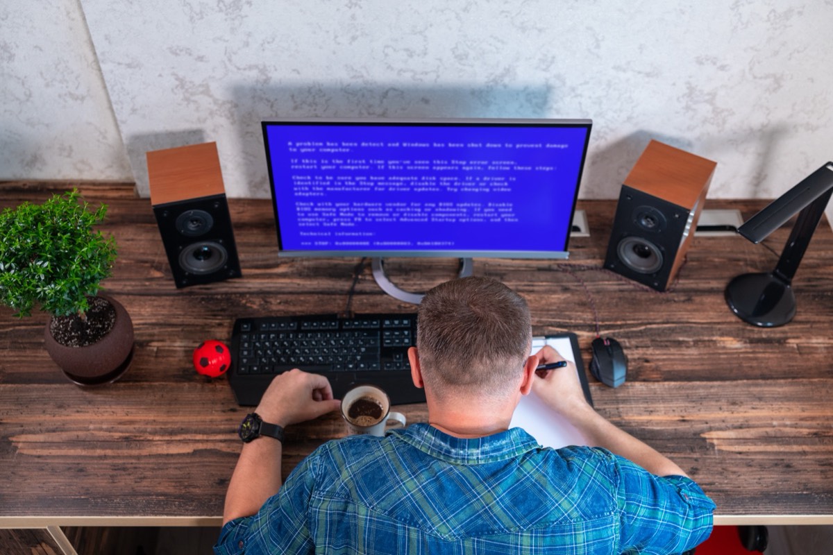 Person at a laptop reporting copied content to an online platform